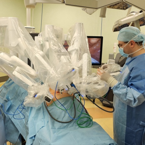 W szpitalu Jurasza przeprowadzono pierwsze operacje z wykorzystaniem robota da Vinci