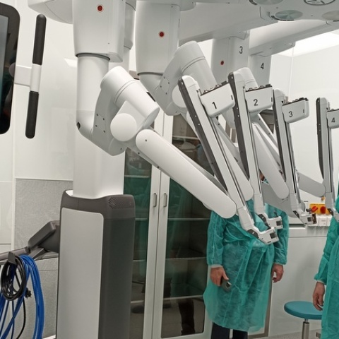 Operacje z udziałem robota da Vinci w szpitalu wojewódzkim w Toruniu