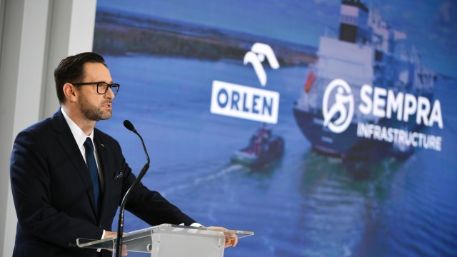 PKN Orlen podpisał 20-letni kontrakt na dostawy LNG z amerykańską Semprą