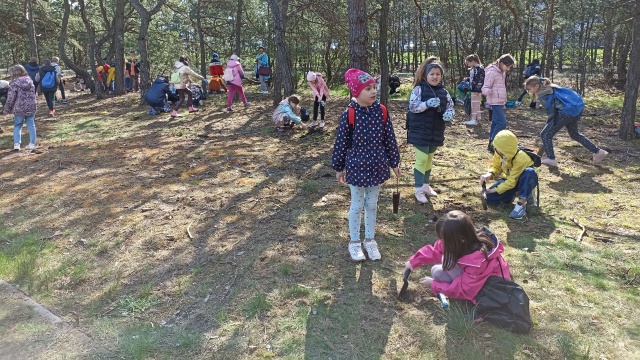 Najmłodsi dbają o środowisko. Dzieci w Toruniu posadziły setki drzew [zdjęcia, wideo]