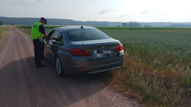 Gnał o 66 kmh za szybko 36-latka zatrzymali policjanci z grudziądzkiej grupy Speed