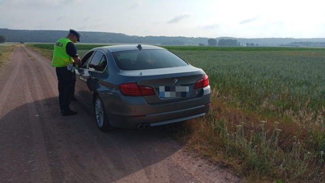Gnał o 66 kmh za szybko 36-latka zatrzymali policjanci z grudziądzkiej grupy Speed