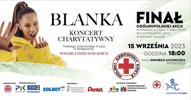 Blanka zaśpiewa na finał Wyprawki dla żaka w Bydgoszczy. Wygraj bilety na koncert