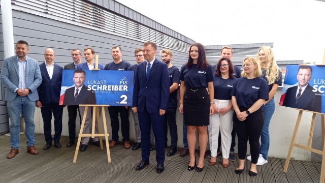 Minister spraw bydgoskich. Łukasz Schreiber inauguruje swoją kampanię wyborczą
