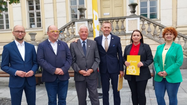 Jan Rulewski rekomenduje Norberta Pietrykowskiego - lidera bydgoskiej listy Trzeciej Drogi