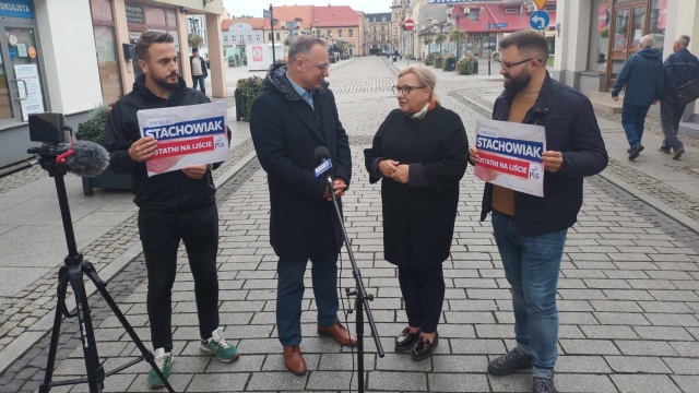 Beata Kempa poparła kandydaturę Ireneusza Stachowiaka. Inowrocław zasługuje na zmiany