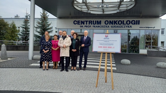 300 milionów złotych dla bydgoskiego Centrum Onkologii. Dyrektor CO już wie, na co je wyda