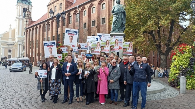 Koalicja Obywatelska z Torunia kończy kampanię i zachęca, by pójść na wybory