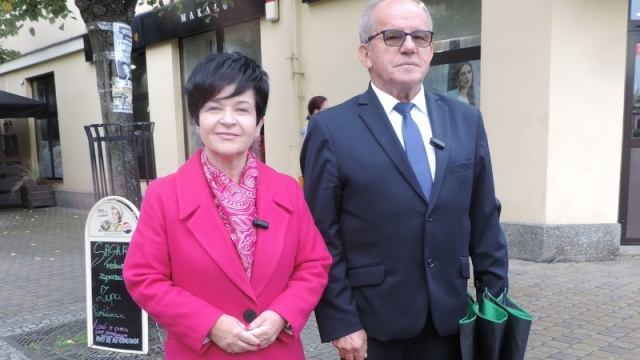 Posłanka Joanna Borowiak i senator Józef Łyczak (PiS) zachęcają do udziału w wyborach