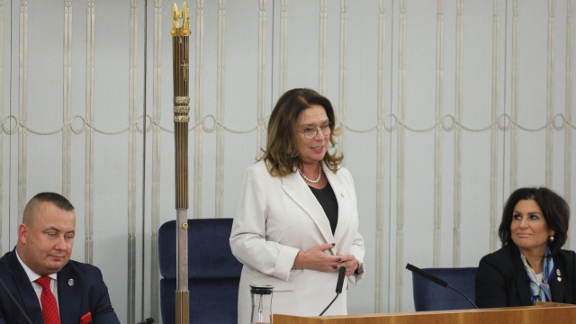Małgorzata Kidawa-Błońska została marszałkiem Senatu. Jesteśmy tu, aby budować bezpieczną przyszłość