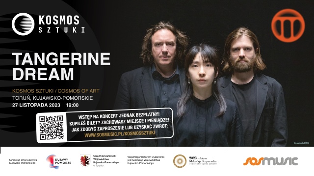 Muzycy z legendarnej grupy Tangerine Dream w Toruniu. Wygraj bilety na koncert