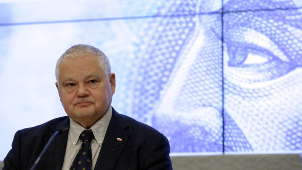 Adam Glapiński, prezes Narodowego Banku Polskiego. /fot. Tomasz Gzell/PAP