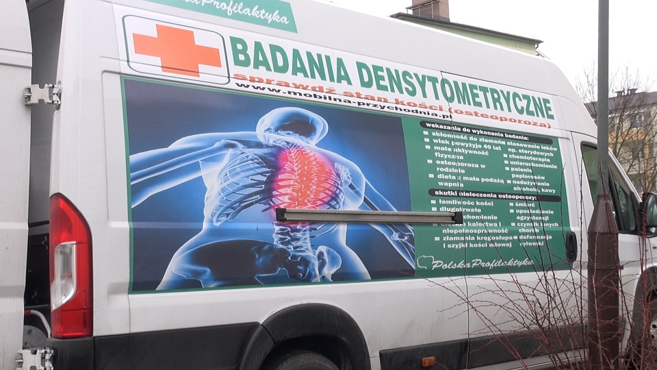 Badania spirometryczne w objazdowym gabinecie w Fordonie/fot. jw