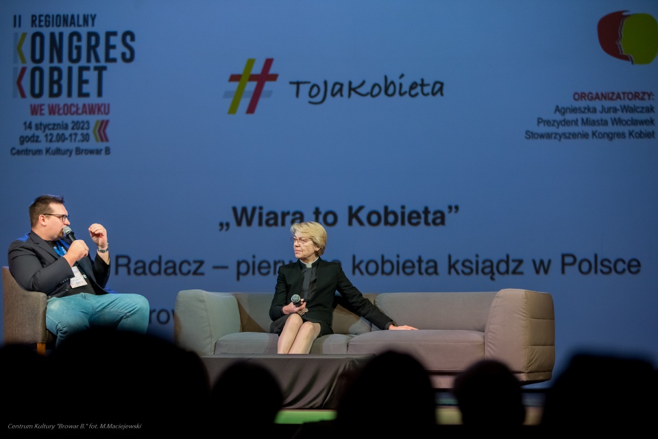 II Regionalny Kongres Kobiet we Włocławku/fot. Centrum Kultury Browar B, Facebook