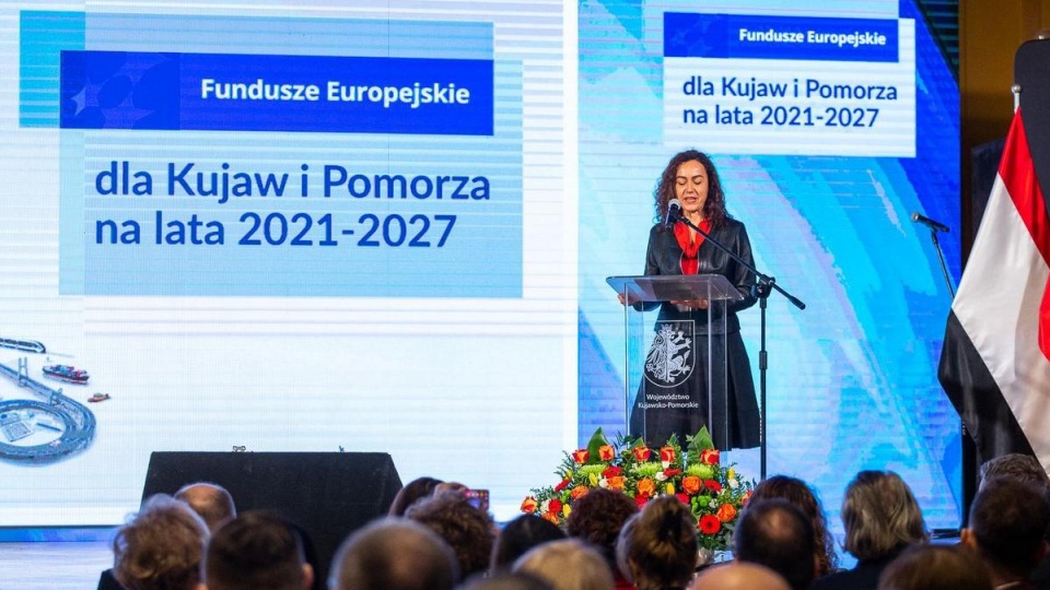 Konferencja otwierająca nasz nowy program regionalny - Fundusze Europejskie dla Kujaw i Pomorza na lata 2021-2027/fot. Szymon Zdziebło dla UM
