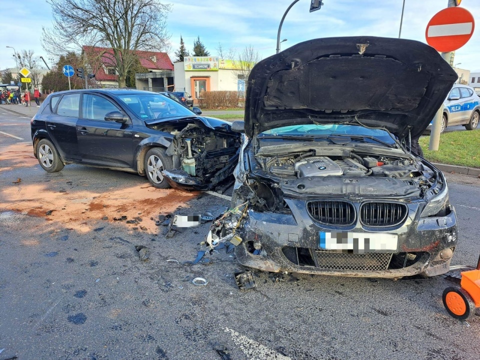 Okazało się, że 51-letni kierowca miał zakaz prowadzenia pojazdów/fot. Bydgoszcz998, Facebook