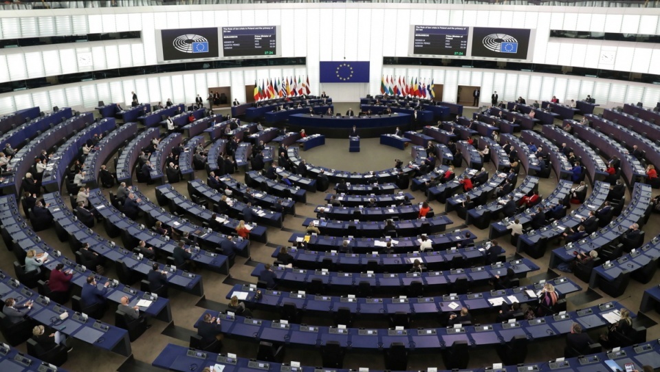 Głosowanie w Parlamencie Europejskim/fot. Albert Zawada, PAP