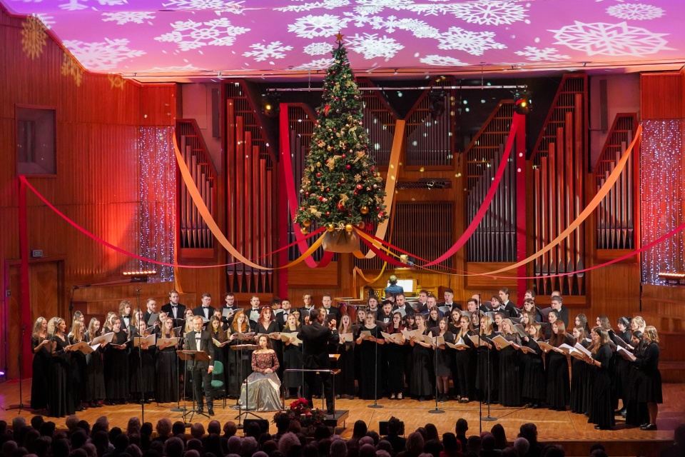 Koncert Kolęd w Filharmonii Pomorskiej w wykonaniu chóru UKW i solistów Fot. FP