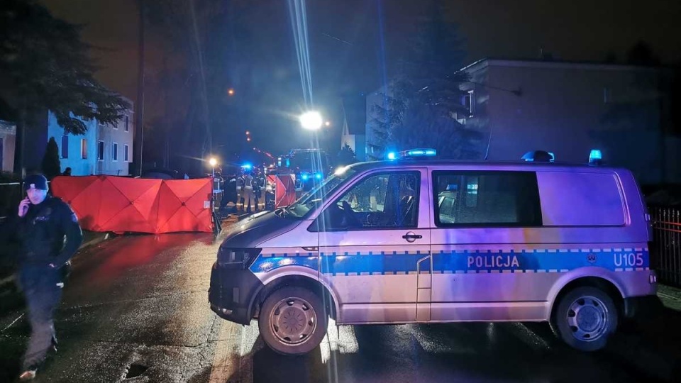 Policja z Aleksandrowa szybko namierzyła zabójcę, który zginął w czasie ucieczki przed policją, po zderzeniu z innym pojazdem./fot. KWP Bydgoszcz