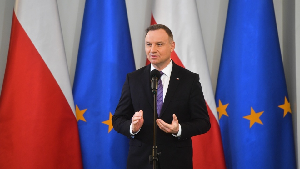 Prezydent Andrzej Duda mianuje nowych dowódców RSZ i WOT-u. Fot.: Radek Pietruszka/PAP