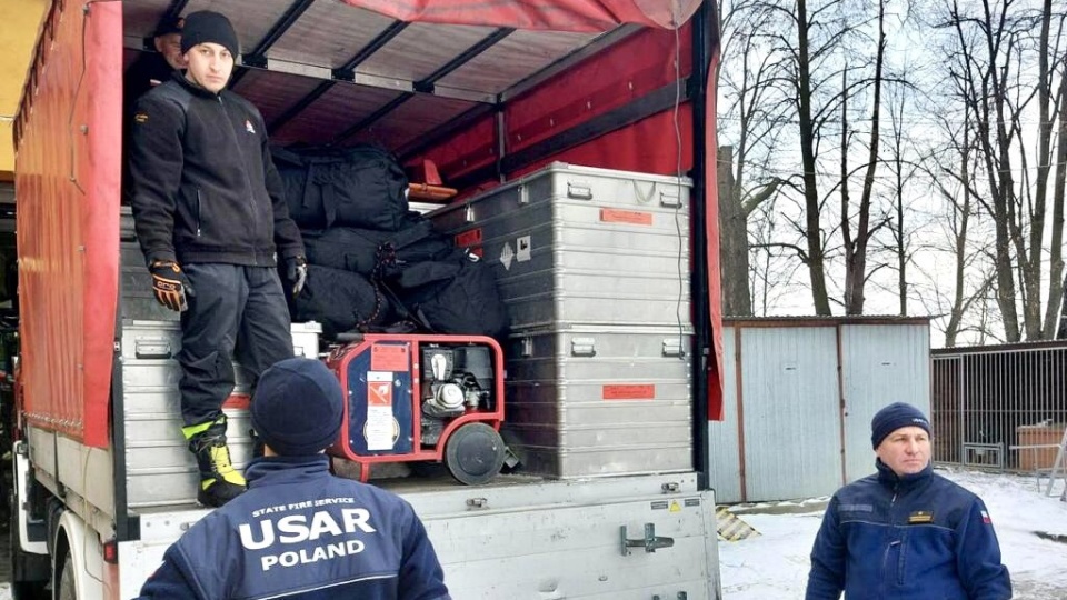 Do dotkniętej kataklizmem Turcji wyruszy z Warszawy grupa poszukiwawczo-ratownicza HUSAR Poland/fot. Polskie Służby, Facebook