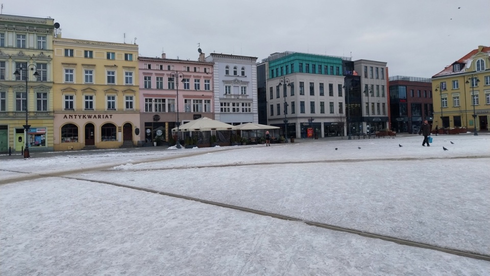 Lodowisko na bydgoskim Starym Rynku/fot. Elżbieta Rupniewska