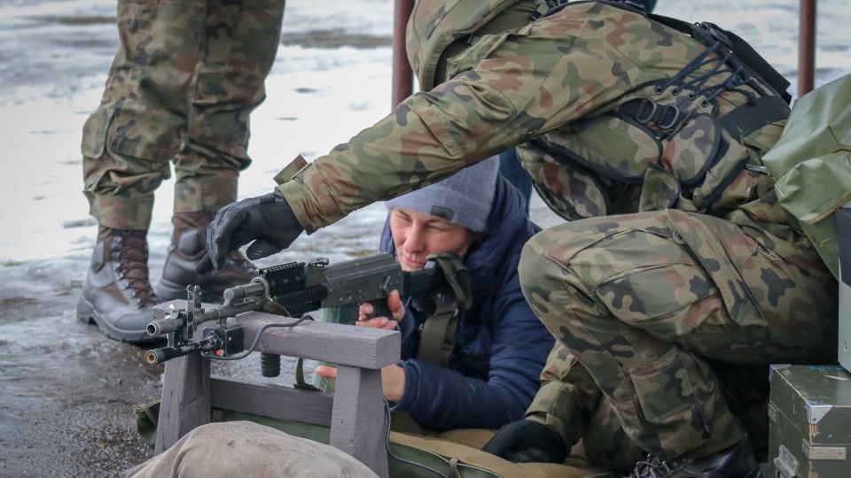 Szkolenie „Trenuj z wojskiem (w ferie)”/fot. D. Matuszak, 1. Pomorska Brygada Logistyczna (kadr - red.)