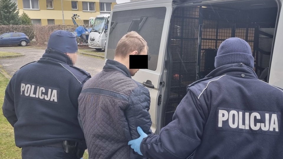 W miniony piątek policjanci zatrzymali do sprawy 31-latka/fot. materiały policji