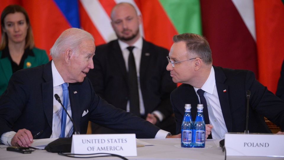 Joe Biden i Andrzej Duda/fot. Marcin Obara, PAP
