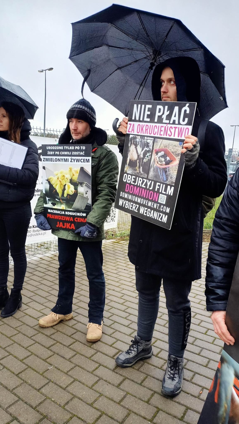 Przy okazji targów hodowców bydła doszło do protestów/Fot. nadesłane przez organizatorów