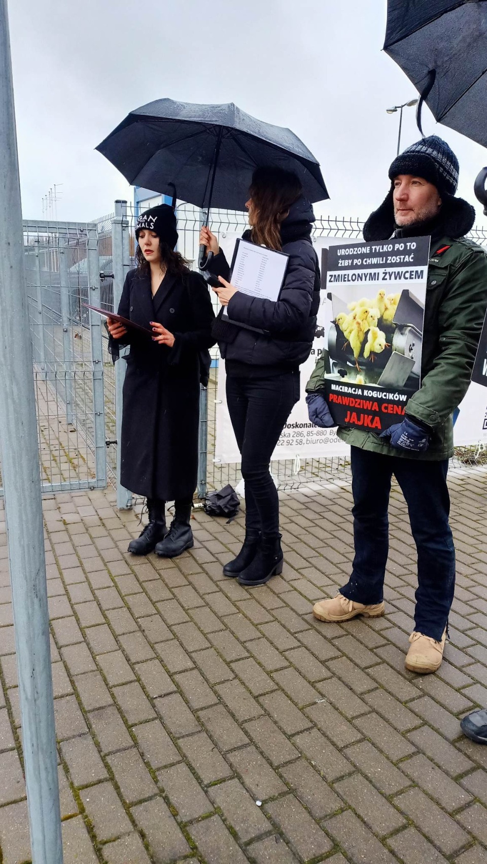 Przy okazji targów hodowców bydła doszło do protestów/Fot. nadesłane przez organizatorów