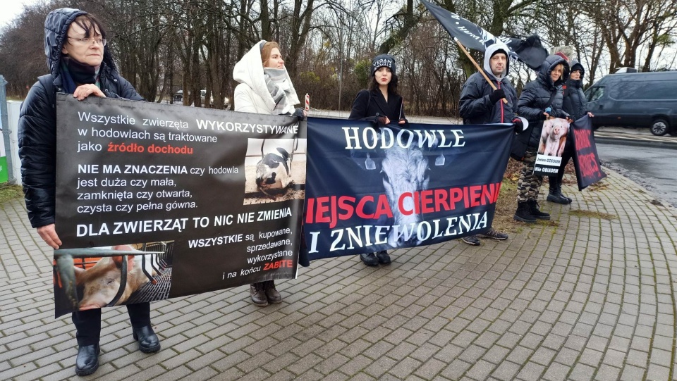 Przy okazji targów hodowców bydła doszło do protestów/Fot. nadesłane przez organizatorów