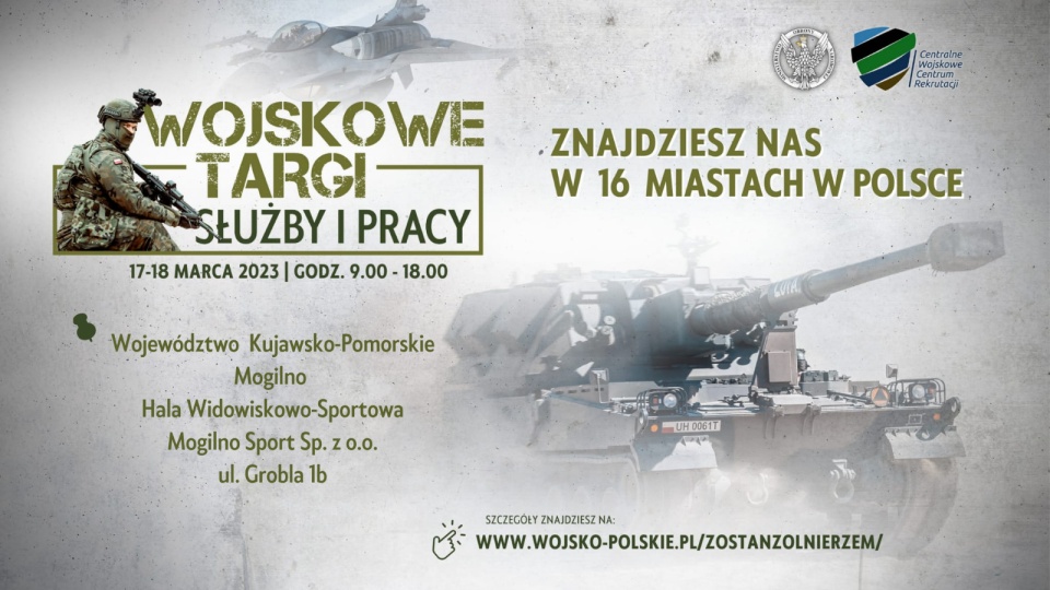 Ministerstwo Obrony Narodowej wraz z Centralnym Wojskowym Centrum Rekrutacji organizuje Targi Służby i Pracy. Chętni mogą bezpośrednio zapisać się do wojska/Fot. nadesłane