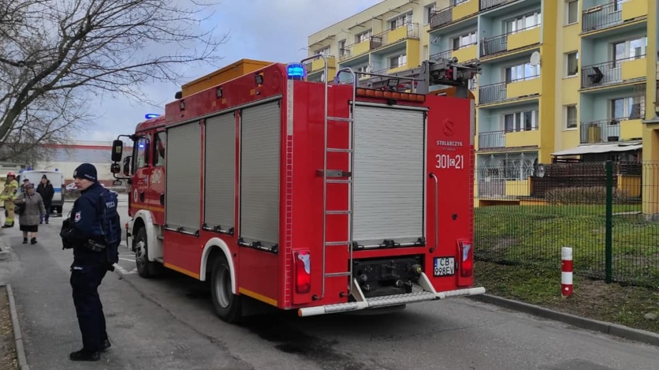 Na miejsce pojechało siedem zastępów Państwowej Straży Pożarnej/fot. Bydgoszcz998, Facebook