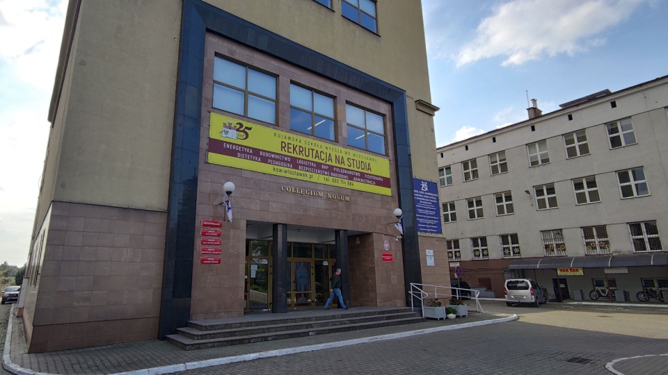 Budynek Kujawskiej Szkoły Wyższej we Włocławku/fot. Kujawska Szkoła Wyższa we Włocławku, Facebook