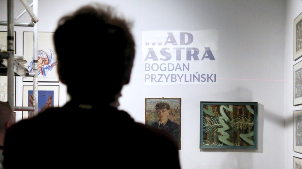 Wystawa „Bogdan Przybliński: Ad Astra” w Galerii Wozownia w Toruniu będzie czynna do 7 maja/Galeria Sztuki Wozownia, Facebook (kadrowanie – red.)
