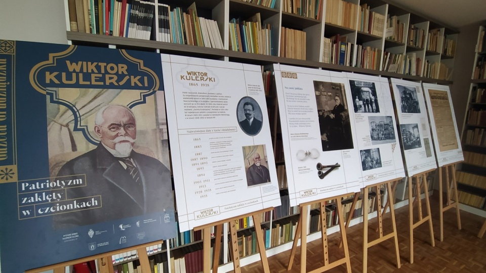 Wiktor Kulerski stał za wydawaniem „Gazety Grudziądzkiej”, a okazji rocznicy jego urodzin zaprezentowało specjalną wystawę/Fot: Marcin Doliński