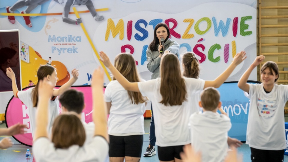 Dzieci miały okazję wziąć udział w lekcjach przeprowadzonych przez Monikę Pyrek/fot.: inf. prasowa