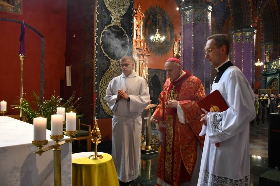 Niedziela Palmowa w katedrze bydgoskiej/fot. Diecezja Bydgoska