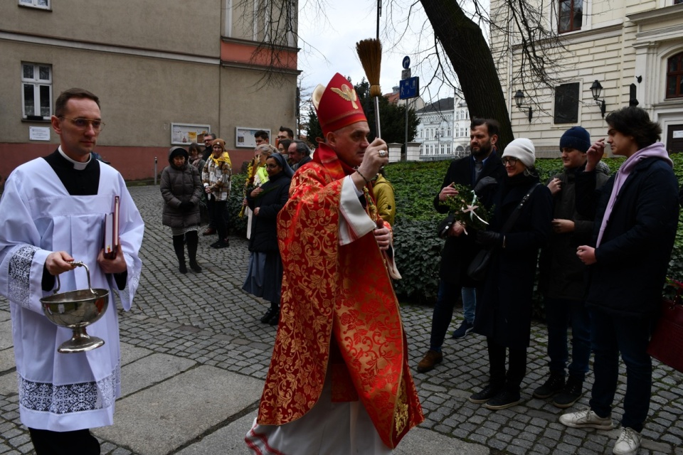 Niedziela Palmowa w katedrze bydgoskiej/fot. Diecezja Bydgoska