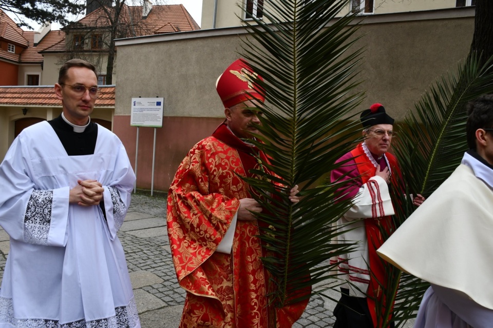 Niedziela Palmowa w katedrze bydgoskiej/fot. Diecezja Bydgoska