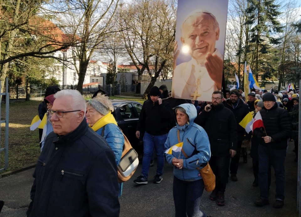 Narodowy Marsz Papieski w Grudziądzu/fot. Marcin Doliński