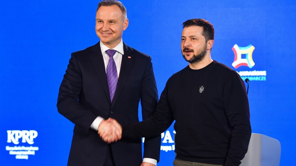 Prezydent Andrzej Duda przekazał Ukrainie już osiem MiGów–29, a w razie potrzeby zostanie podarowana pozostała flota/Fot: PAP/Radek Pietruszka