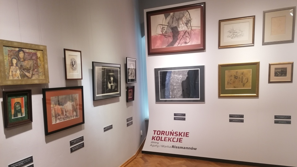 „Toruńskie kolekcje” to cykl ekspozycji pokazujących zbiory wielu artystów, mniej lub mocniej związanych z miastem/Fot: Iwona Muszytowska–Rzeszotek