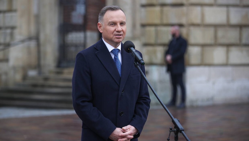 Prezydent Andrzej Duda na Wawelu w Krakowie/fot. Łukasz Gągulski, PAP