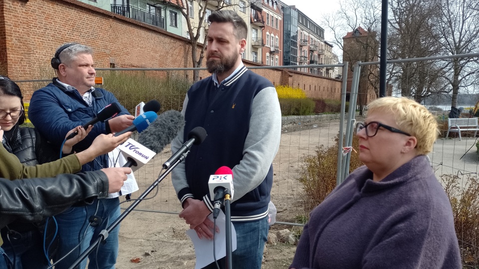 Część toruńskich radnych zamierza złożyć wniosek o udostępnienie części Bulwaru Filadelfijskiego/Fot: Michał Zaręba