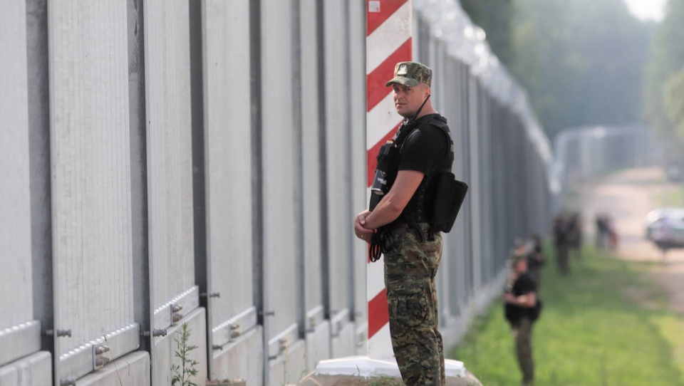 Jak zapewnił Kamiński, zapora na granicy z Rosją będzie „niesłychanie nowoczesna" - taka, jak na granicy z Białorusią (na zdjęciu)/fot. Artur Reszko, PAP