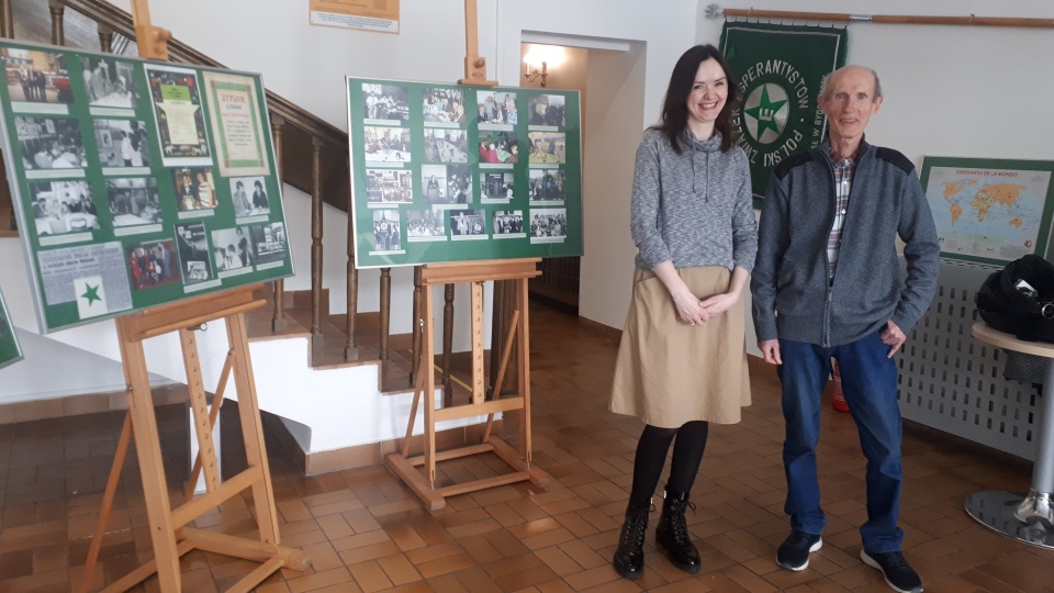 Wystawę o historii i działalności ruchu esperanckiego w Bydgoszczy można oglądać w bibliotece do 4 maja/Fot: Bogumiła Wresiło