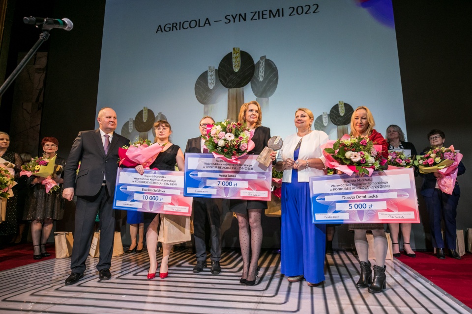 Tak wyglądała uroczysta gala „Agricola – Syn Ziemi” rok temu/fot: Andrzej Goiński dla UMWKP