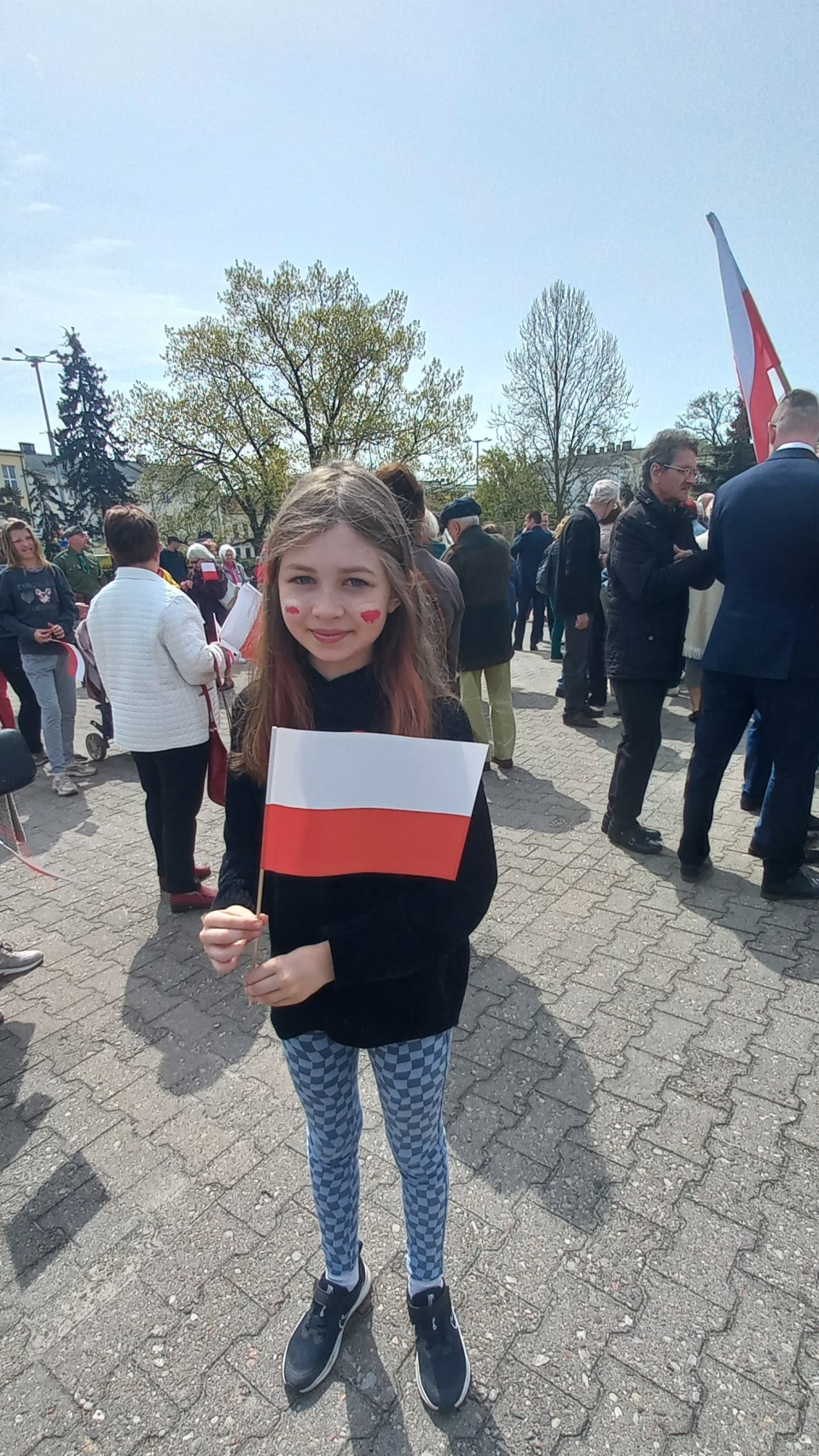 Włocławek również uroczyście obchodził Dzień Flagi Rzeczpospolitej Polskiej/fot: Marek Ledwosiński
